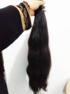 New Product Cheap Malaysian Natural Straight Bulk <strong>Human</strong> Hair Bundle 100% Virgin Remy Hair Brazilian Peruvian Hair <strong>Easy</strong> Styling - Product Image 3