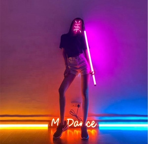 T8 หลอดไฟ LED RGB การปรับแต่ง DC5V แบตเตอรี่พร้อมขาตั้งรีโมทคอนโทรลเติมพื้นหลังโคมไฟเกมทีวี - Product Image 6