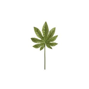 Yapay çiçek Aralia yaprak 30cm yeşil dekoratif bitki (9359106189800)