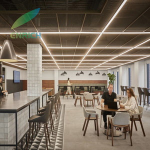 Tunable White 1.2x2.4m Rectangle LED <strong>Linear</strong> Light With Dimmable <strong>Function</strong> for Workspaces - Product Image 6