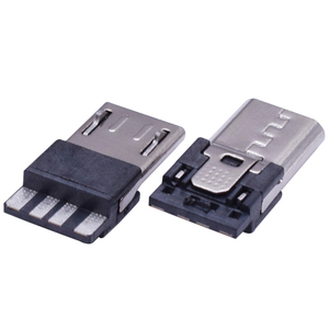 Micro B USB 2.0ตัวเชื่อมต่อการติดตั้งชายปลั๊กชนิดบัดกรีซ็อกเก็ต Micro Usb V8 Connector - Product Image 2