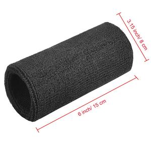 定制标志6英寸松紧棉手腕运动带运动腕带运动用运动腕带 - Product Image 2