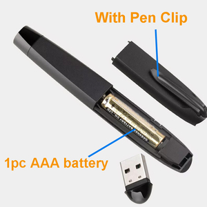 Presentatore Wireless con puntatore Laser a luce rossa penna Laser Wireless presentazione del telecomando diapositiva PowerPoint PPT Clicker Pen - Product Image 3