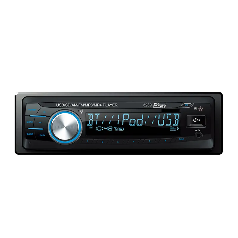 Universal Hea dunit Single Din BT Hochleistungs-LCD FM AM Freis prec heinrich tung Abnehmbarer Autoband MP3-Player