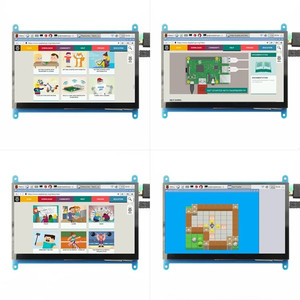 7 Inch 1024*600 IPS Capacitive Touch Panel TFT LCD Module Screen Display for <strong>Raspberry</strong> <strong>Pi</strong> 3 B+/4b USB <strong>Open</strong> <strong>Frame</strong> Display <strong>Monitor</strong>
