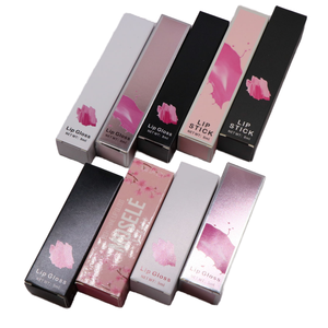 Lüks pembe özel sert posta gönderim kutusu kozmetik ve cilt bakımı serumları için mat Finish karton hediye kutusu ürün ambalajı için - Product Image 1