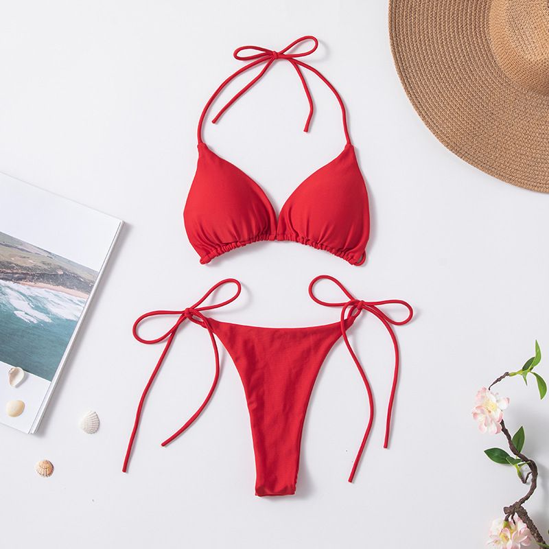 Bright red