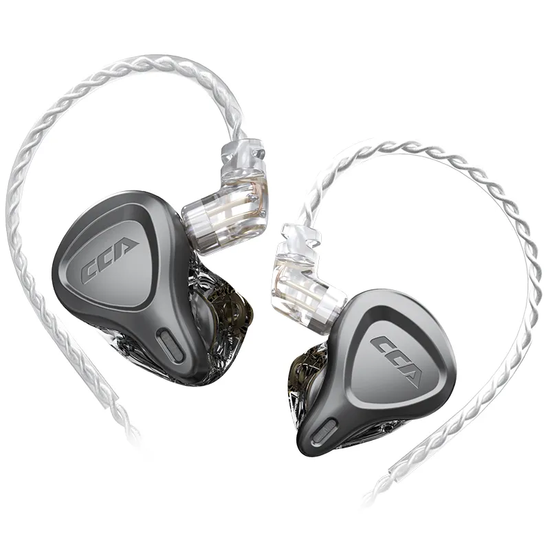 CCA CSN La Migliore Vendita In-ear Cuffie 1BA + 1DD HIFI Clear Wired Tappi Per Le Orecchie di Sport Cuffie Gioco Cuffie