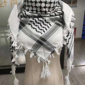 יצרן גברים shemagh kffiyeh צעיף ערבי palestine kufiya arafat hatta מותג מקורי כותנה מקורי מכותנה