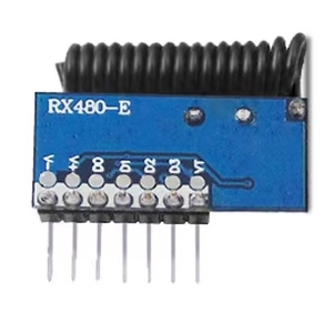 FOYUM 433 MHz Wireless Decoding Receiver 4-Kanal-Ausgangsmodul 433 MHz 1527 Lerncode Fernbedienung sender