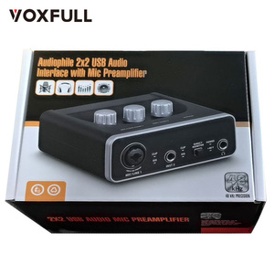 Mezclador de grabación de estudio, cambiador de voz OTG, USB en vivo, tarjeta de sonido, interfaz de Audio, ajustable - Product Image 5