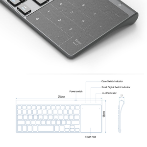Kleine drahtlose Computer tastatur 2,4g drahtloser TV-Computer Externe Smart-TV-Fernbedienung Gaming-Tastaturen