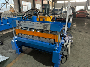 Arch Roofing Sheet Wall Roof Machine Factory Automatic Steel Panel Roll Forming Mill - Product Image 2