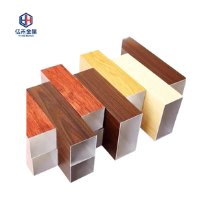 Extrusion Factory Square/Round/Oval/Rectangular Aluminum Square Tube Sizes Aluminum Angle