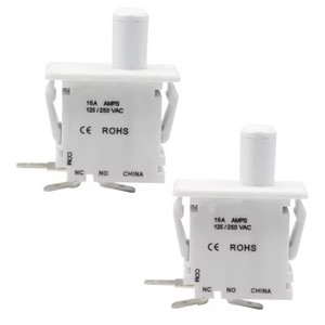 Pulsante Cherry 16A Pul-Push 3pin interruttore della porta tirare fuori per bloccare Cheat Selflocking funzione interruttore della porta - Product Image 6