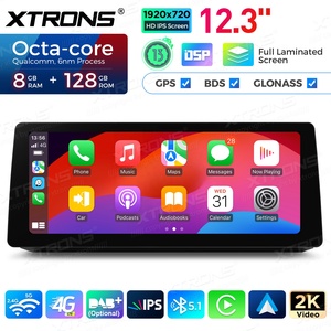 XTRONS12.3インチBMWBMW 5シリーズE60/E61/M5CCCシステム用Octa Core 8128カーステレオ4G内蔵CPAAオリジナルCDプレーヤー - Product Image 3