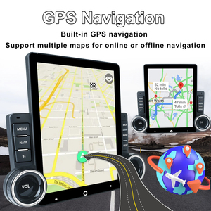9.7 pollici Android Stereo doppia manopola supporto 4G rete WIFI FM AM universale GPS lettore DVD auto - Product Image 5