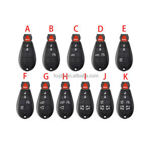 Smart Car <strong>Key</strong> Shell for Chrysler Town Country Fit Jeep Grand Cherokee Dodge Magnum Durango 2/3/4/5/6/7 Button Fob Case - Product Image 4