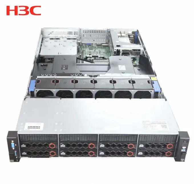 H3C R4900G5 सर्वर 4314 256G स्मृति 2.4 टी एसएएस लिनक्स 7.5 microatx nas सर्वर मामले Xin huasan