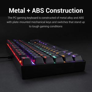 Wireless Full-Size RGB Backlit <strong>Keyboard</strong> &amp; <strong>Mouse</strong> <strong>Combo</strong> USB Connect Rechargeable Ergonomic Tilt Office Style with Sleep Mode - Product Image 4