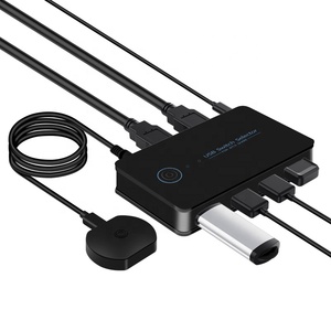 USB2.0 Switches,2x4 USB KVM Switch Selector 2 <strong>Computers</strong> Share 4 USB for Keyboard Mouse Printer,Compatible With Windows, Mac - Product Image 2