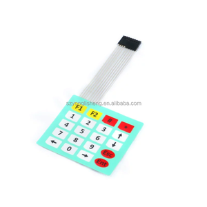Stok 4x5 matris dizisi 20 anahtar membran anahtarı Arduinos için tuş takımı klavye kontrol paneli 5*4