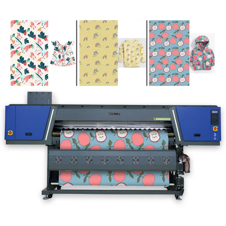 Wholesale price large format sublimation printer heat transfer film printing machine Sublimation Printer for 4 Heads I3200