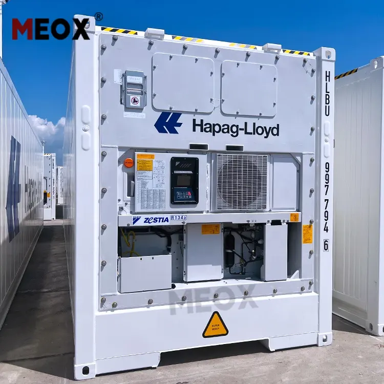 MEOX contenitore speciale refrigerato da 20 piedi 40 piedi personalizzato per frigorifero per contenitori per celle frigorifere 20 piedi