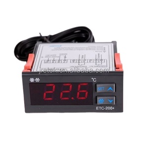 Microcomputer <strong>Temperature</strong> <strong>Controller</strong> for Refrigeration Electric Power Source New Condition Plastic Material - Product Image 1