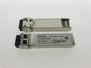 <strong>Finisar</strong> FTLX8574D3BCV 1G/10G 850nm sw Multimode Datacom SFP+ Optical Transceiver Module - Product Image 2