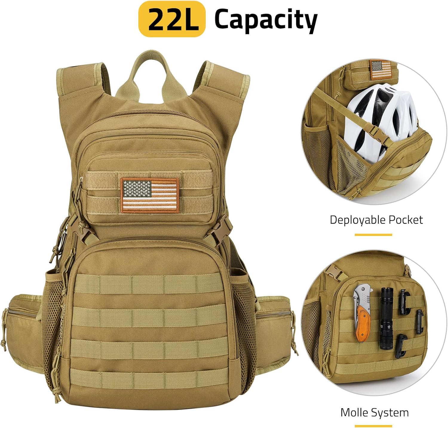 Tan 22L