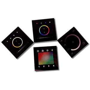 Pantalla de seda con teclado táctil inteligente, cristal estampado con pantalla de seda negra - Product Image 1