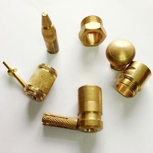 Servizio di lavorazione personalizzata CNC piccolo perno filettato in ottone inserto testa esagonale in acciaio inossidabile parti tornio CNC tipo di brocciatura - Product Image 2