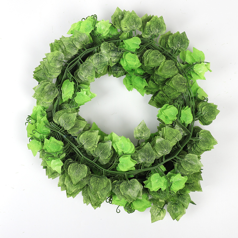 100 silkscreened grape leaves