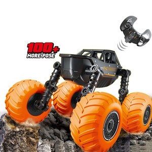 2.4G RC Fernbedienung Moving Drift Deformation Programmierung Stunt Car mit Offroad Rock Crawler Big Wheel - Product Image 2