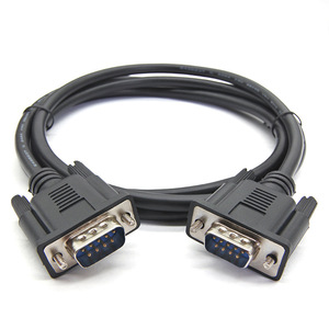 Adattatore porta seriale Db9pin maschio femmina in rame trasmissione dati stampante per Computer connessione di programmazione linea di comunicazione - Product Image 2