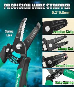 Pro'skit PK-1938M4 телекоммуникационный и сетевой комплект с тонером и прикладом для перемещения или обслуживания серверной комнаты - Product Image 4