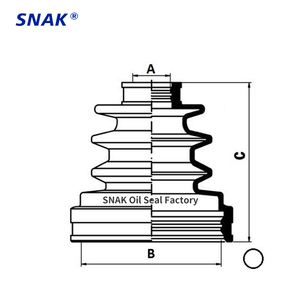 Snak nhà máy tự động Bộ phận cao su ổ trục CV Doanh Silicone cao su khởi động bên trong bụi khởi động FB-2152 FB-92 CV Doanh khởi động - Product Image 2