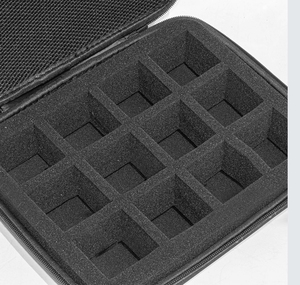 46mm Dia sikke EVA durumda kalıp kesim köpük koruma ile hatıra parası organizatör sert kabuk EVA durumda çantası - Product Image 3
