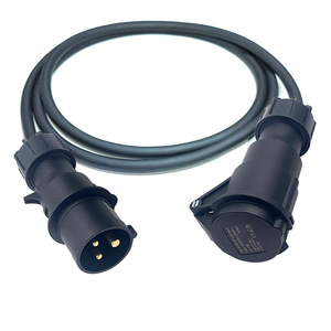 GB 3 çekirdek 2.5 kare performans tel kordon 16A su geçirmez bağlantı hattı PVC 250V sahne aydınlatma güç kablosu saf bakır tel - Product Image 1