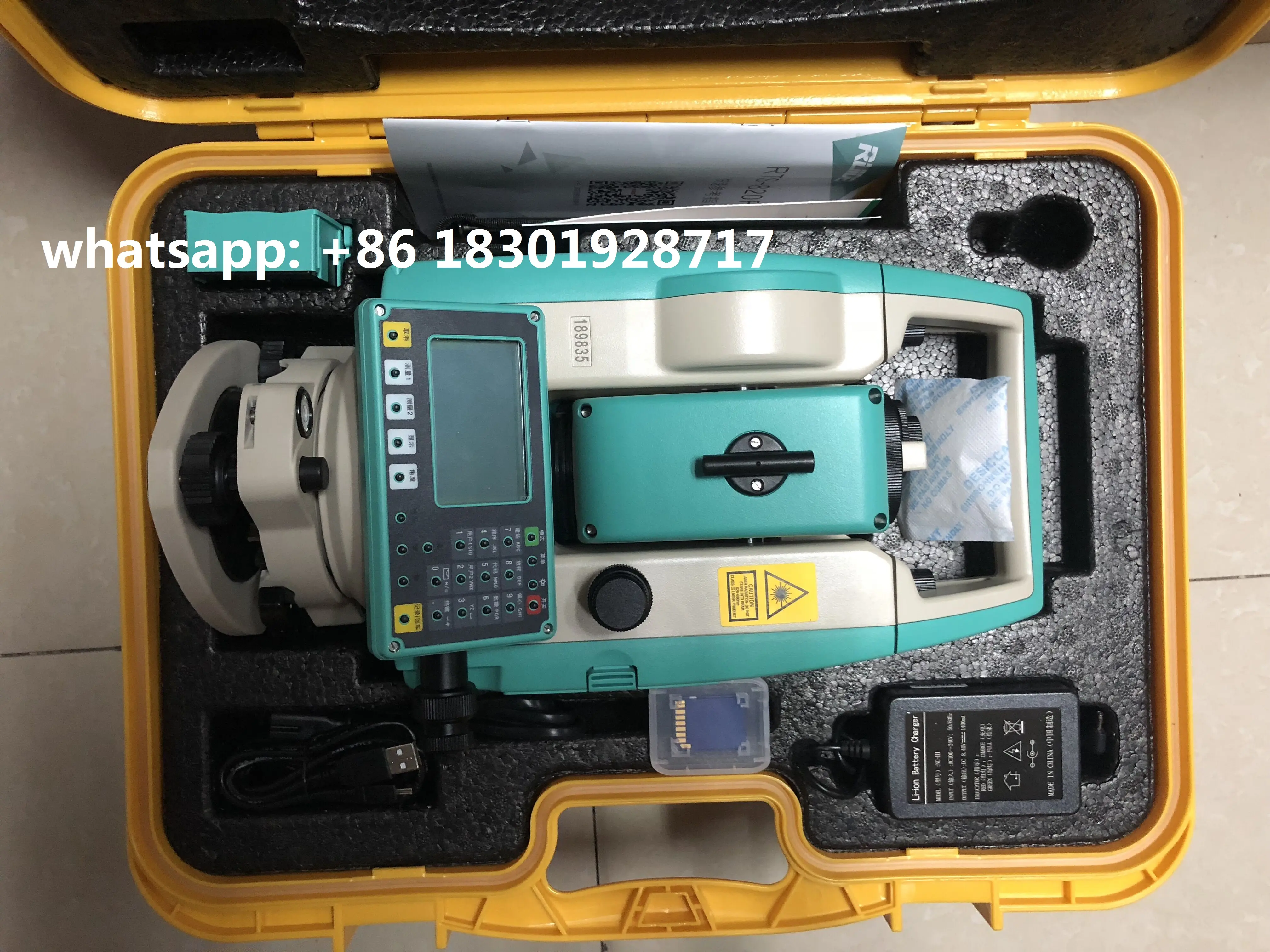 China brand total station Ruide RTS-822R4X Reflectorless total station 400m