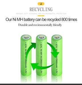 電子製品用大容量1.2V <span class=keywords><strong>AA</strong></span> 2000mAh充電式<span class=keywords><strong>Ni</strong></span> <span class=keywords><strong>MH</strong></span>バッテリー