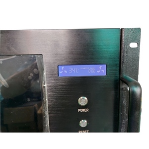 6U with 13.3 inch temperature display screen industrial control chassis EATX main board network <strong>computer</strong> case - Product Image 4