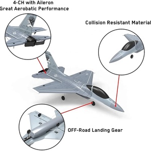 Volantex F16 Fighting Falcon 4CH U-turn Fixed Wing Beginner 2.4G EPP Foam RTF Radio Control <strong>RC</strong> Jet <strong>F</strong>-<strong>16</strong> Gift <strong>Toy</strong> for Hobbyists - Product Image 5