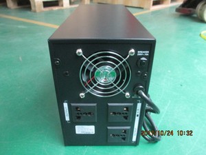 Fuente de alimentación ininterrumpida UPS interactiva de línea de 650VA para PC, computadora, escritorio, uso doméstico, sistemas de respaldo de energía para el hogar - Product Image 4