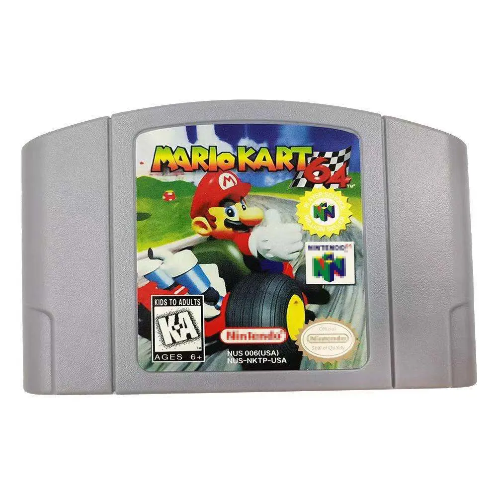 Apply To Mario N64 Games Cartridge Compatible N64 Game Console NTSC Version Mario Kart 64