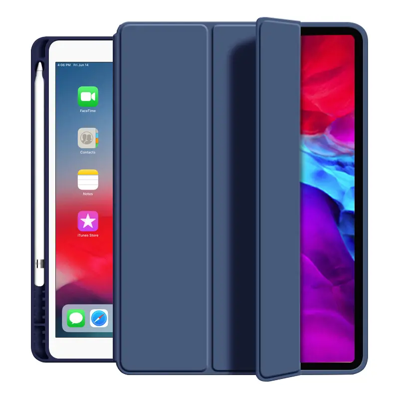 ELGZ เคสแท็บเล็ตสำหรับ Apple Ipad 6/7/8/9,9.7นิ้ว/10.2นิ้วพร้อมดีไซน์หนังกระเป๋าแท็บเล็ตอุปกรณ์เสริมโทรศัพท์