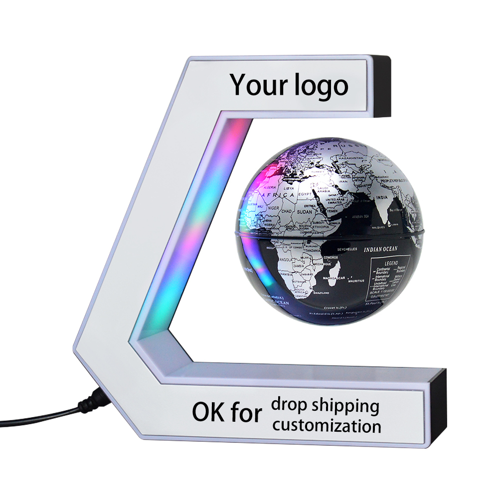 NO lighting silver globe