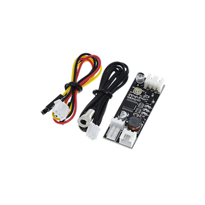 Controlador de velocidad NTC B 50K 3950, ventilador individual de 12V, 0.8A, CC, PWM, 2-3 cables, Control de temperatura, módulo de reducción de ruido de ordenador de chasis - Product Image 1