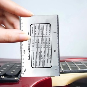 Guitar Accessories Tone Neck <strong>String</strong> Height Caliper Audio Cable Classical Bass <strong>String</strong> Distance Measuring Ruler Musical Tool - Product Image 5